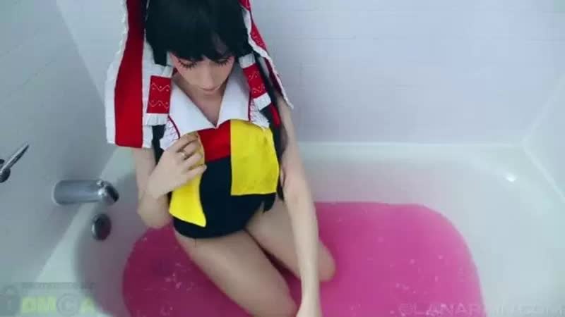 Manyvids Perverted Sensual Oil Bath With Reimu Manyvids Porn Video