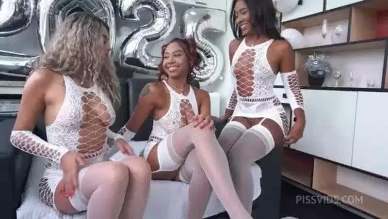 Pissvids Oscar Battys New Year 2025 Sex Orgie 3 Slutty Brazilian Cuties Vs 5 Huge Cocks Dap, Anal, Pissing, Real Pee Drinking, Atogm, Rimming, Romain, 5On3 Hd Porn Video