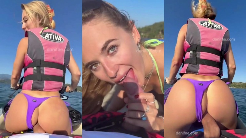 New Danifae Fucking On A Jetski Porn Video