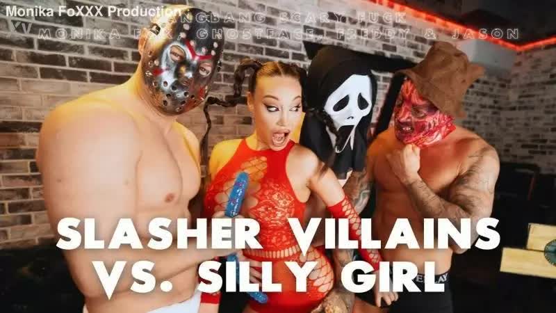 Xvideosred Monika Fox Slasher Villains Vs Silly Girl Monika Fox Gangbang Scary Rough Fuck With Dap, DP, Anal, Prolapse And Cumshot 2026 Porn Video