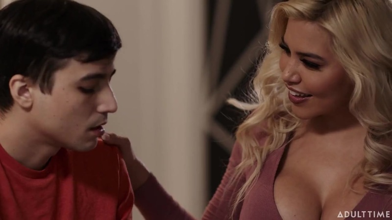 Mommys Boy Busty Blonde Milf Caitlin Bell Comforts Virgin Stepson During Breakup Ft Ricky Spanish By Mommys Boy 69, Taboo, Cougar, Eating Pussy, Cumshot Porn Video