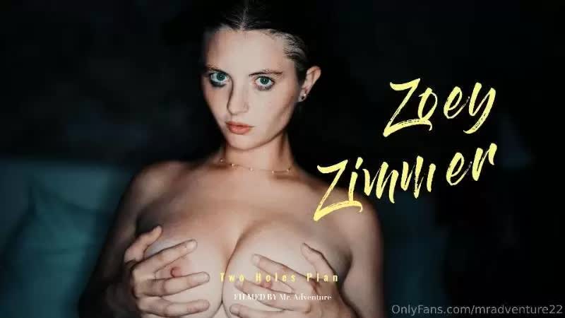 Zoey Zimmer Two Holes Plan Porn Video