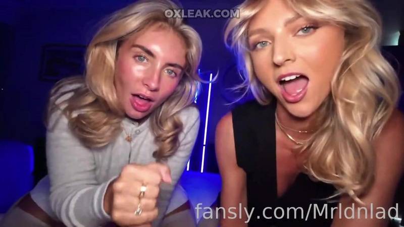 Bonnie Blue, Annie Kate 1 Cock 2 Blonde POV 3 Way Porn Video