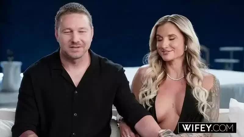 Wifey Blonde Baddie BBC Creampie Porn Video