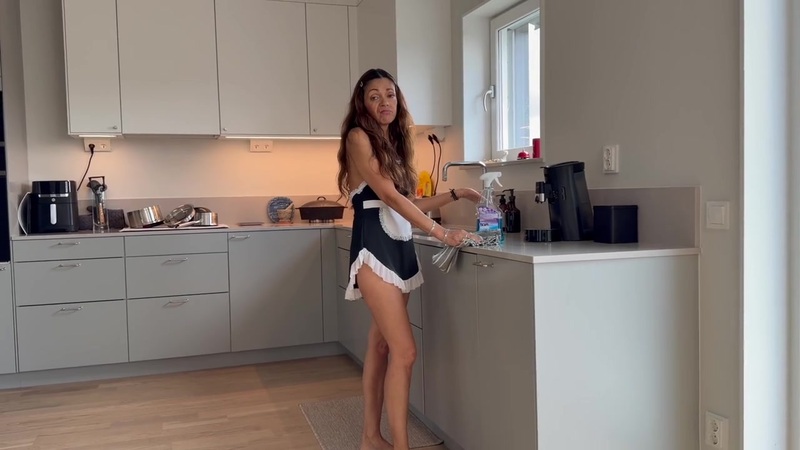 The Perfect Maid Angelina Is Back And This Time She Wants It In The As Porn Video